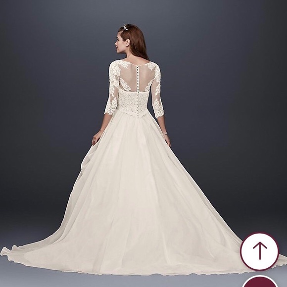 Oleg Cassini wedding dress from David’s Bridal - Picture 4 of 4